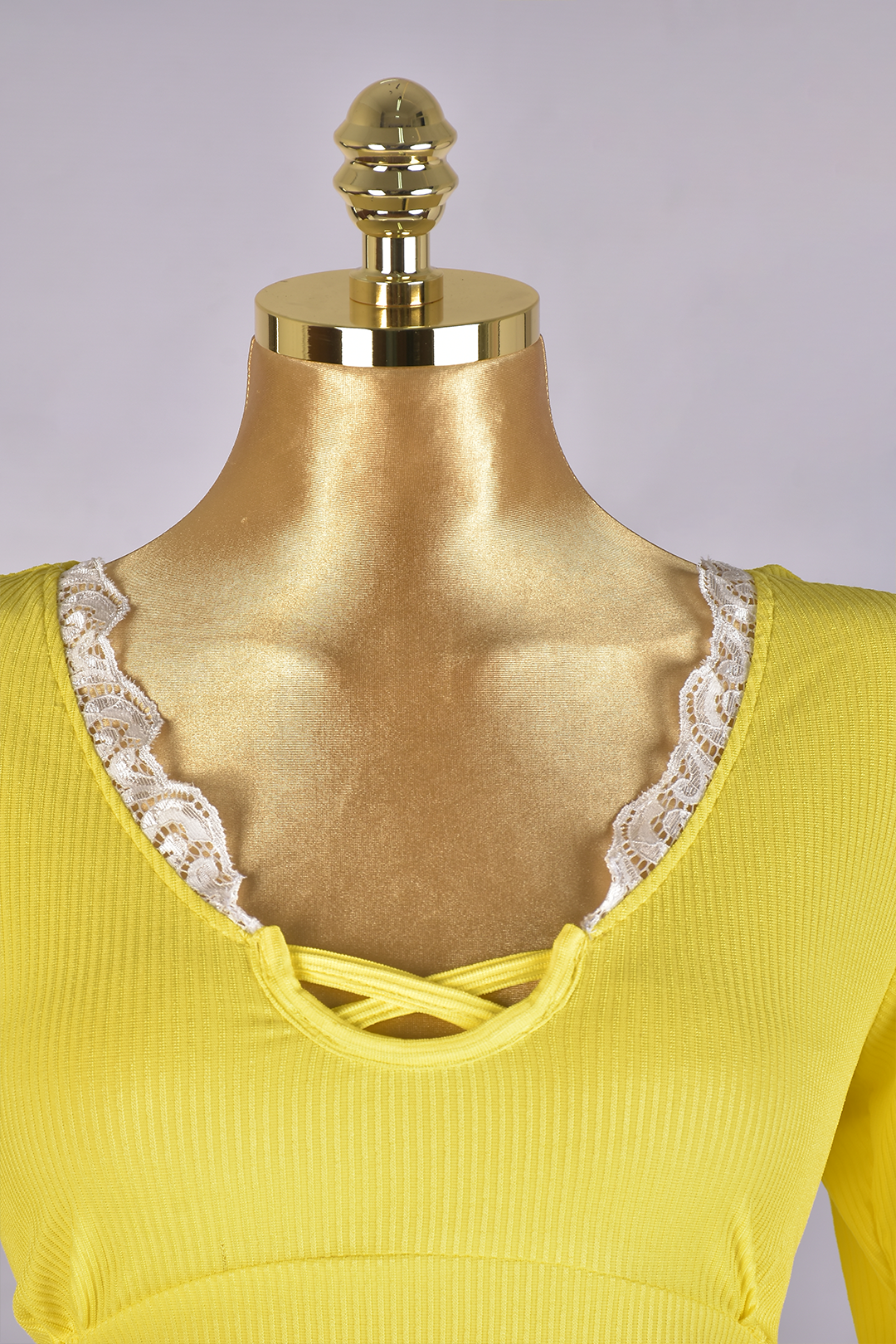 Lemon Whisper Lounge Dress