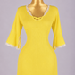 Lemon Whisper Lounge Dress