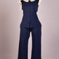Navy Vanilla Pajama Set