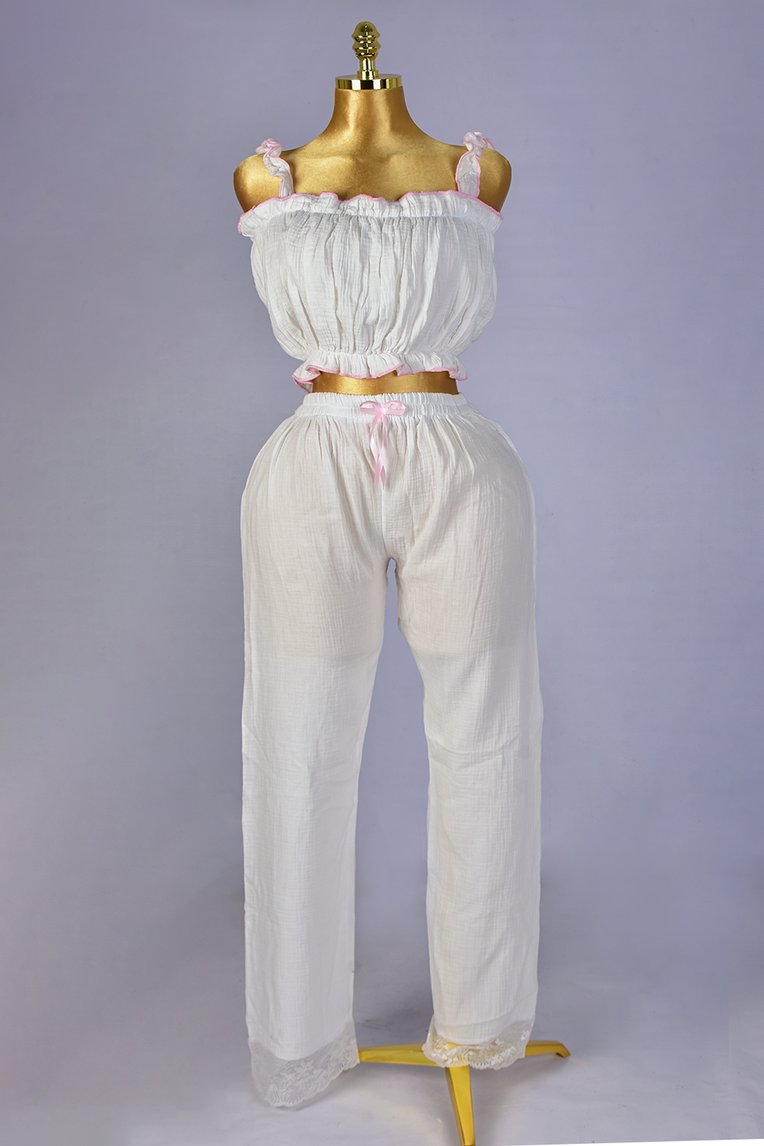 White Tulip Loungewear Set