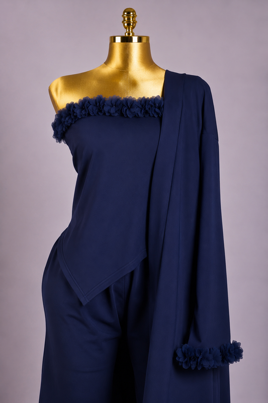 The Lady Loungewear Set (Navy)