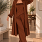 The Lady Loungewear Set - Brown