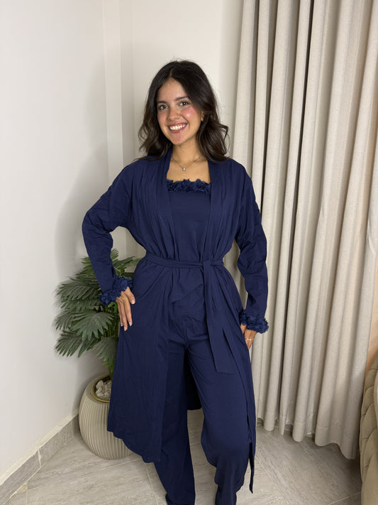 The Lady Loungewear Set (Navy)