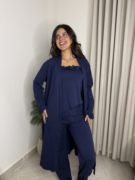 The Lady Loungewear Set (Navy)