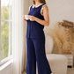 Navy Vanilla Pajama Set