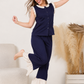Navy Vanilla Pajama Set