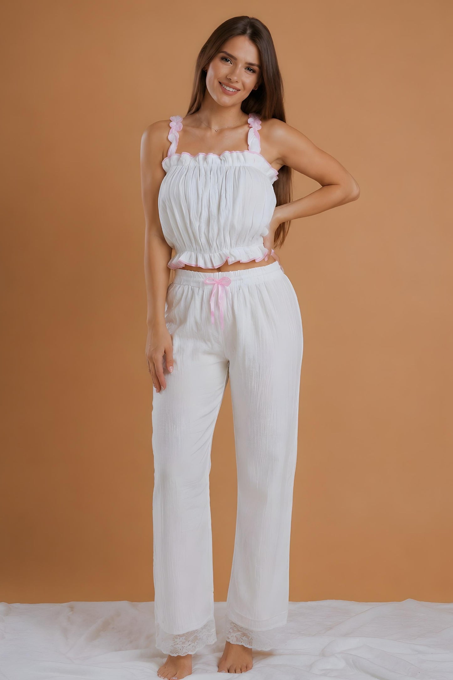 White Tulip Loungewear Set